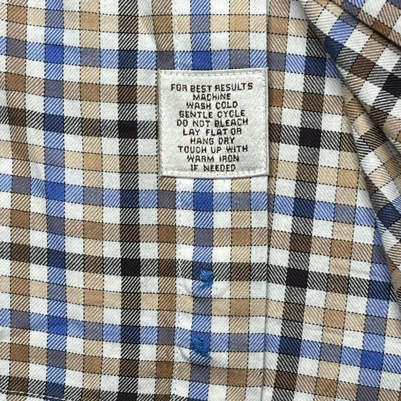 Peter Millar Long Sleeve Button Down Shirt Men's Size XXL 2XL - Picture 6 of 16